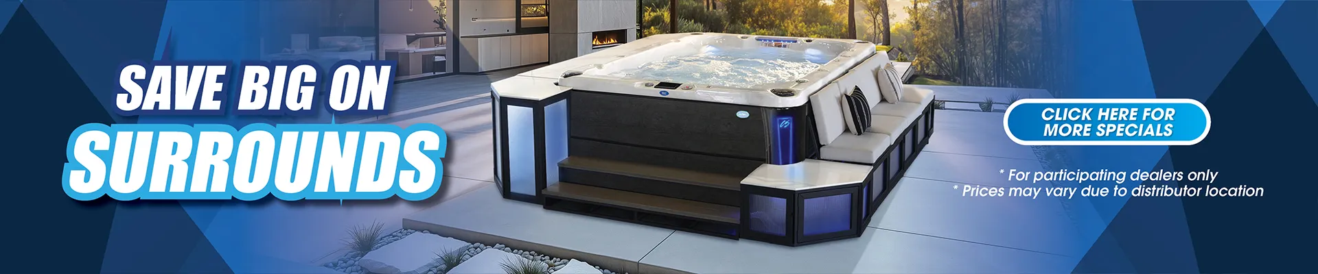 Calspas hot tub being used in a family setting - Royal Oak