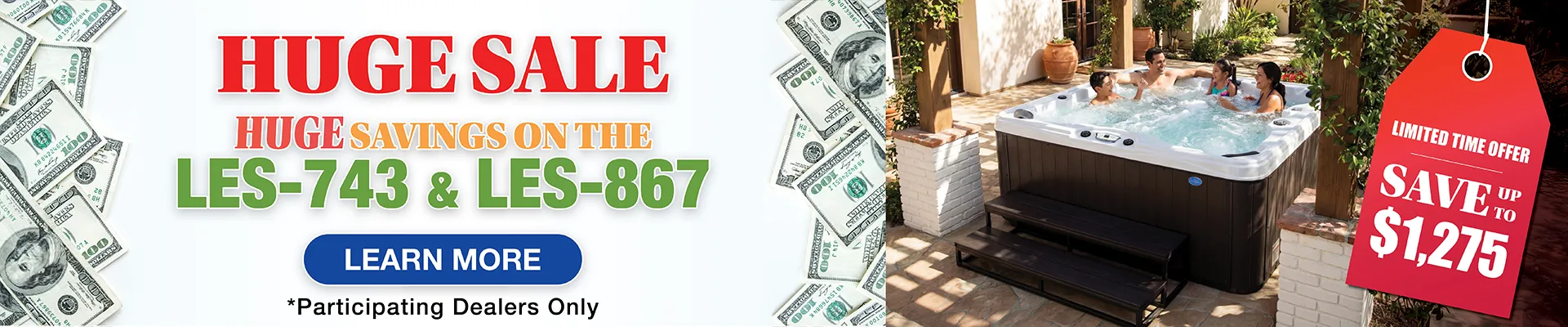 Calspas hot tub being used in a family setting - Royal Oak